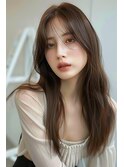 ロング/シースルー/似合わせ/トリートメント/【lana hair新宿】