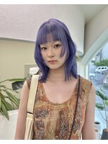 ウィットサークル(wit circle) blue purple color