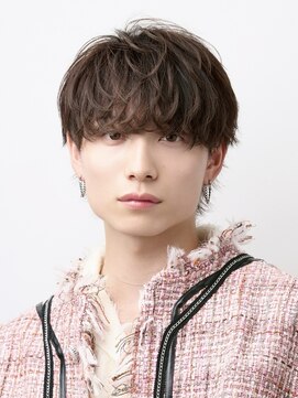 オーシャントーキョー 渋谷(OCEAN TOKYO) 無造作マッシュ刈り上げアッシュブラウンブリーチなし