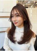 ワンカールで簡単可愛いレイヤーカット