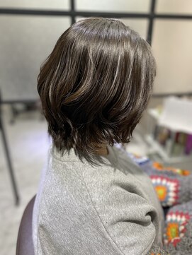 あお へあさろん メンテナンスカット