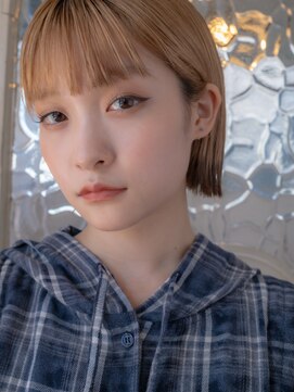 ビーウェイブ いわき(BE WAVE) イメチェンスタイル☆ハイトーンボブ