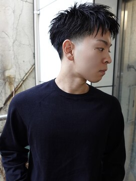 ノラ シブヤ(NORA) テーパーフェードアクティブショートスパイキーショートピンパー