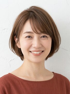 と和×美髪クリニック 巣鴨店 大人女性の上品ショートボブ【小顔効果◎】