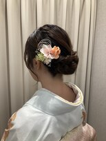 バサラ 銀座三丁目店(VASARA)&nbsp;ゆるふわアップ♪着物ヘア./浴衣ヘア/花火大会ヘア/推し活ヘア