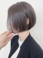 モリオフロムロンドン 原宿本店(morio from London)&nbsp;【morio 原宿】ミニボブ　前下がり　グレージュ