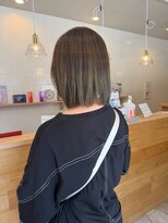 セレイン(serein)&nbsp;毛先ブリーチボブ