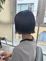 ヘアメイク デザート(HAIR MAKE DESART)&nbsp;木村法子【黒髪ショート×切りっぱなしボブ】