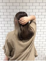 ノエル(noele)&nbsp;デザインカラー/イヤリングカラー×ホワイトグレー