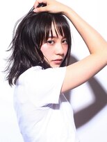 モードケイズ 本厚木(MODE K's)&nbsp;【MODEK's厚木】ツヤ感デジタルパーマ×アプリエカラー暗髪風