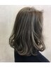 【新規四周年記念ミディアムヘア限定】カット+カラー+クイックケア→12500円