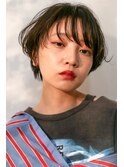 short(マッシュウルフ、ソフトウルフ、シースルーバング)
