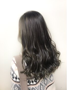 バブルス 新所沢店(BUBBLES) *ハイライト×ヌーディーロング*