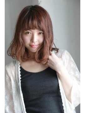 ネオリーブリノア 北千住東口店(Neolive Linoa) 暖色系ミディアムヘア(4)