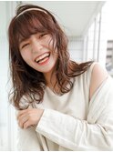 【La fith】ゆるふわカール×くびれミディアムスタイル