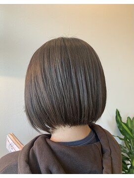 アンドアイズム(and.I'sm) ビターショコラ×ボブショート/アッシュブラック/グレイアッシュ