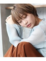 クシュ 所沢東口店(kusyu...)&nbsp;ショコラベージュ×ボブルフ×カール×ベビーバング×所沢