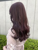 アクアオモテサンドウ(ACQUA omotesando)&nbsp;＊ブリーチなし暖色系ローズピンクベージュ！ラベンダーピンク