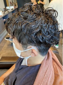 ヘアサロン 髪ッピー(Hair salon ppy)の写真/【呉でお洒落なメンズサロンはここ！】旬のバーバースタイルやパーマスタイルでお洒落でカッコイイが決まる