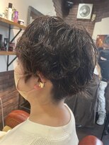 ヘアスタジオ ガロウ(hair stuido garou) short  perm