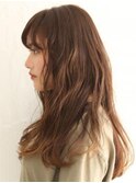 三軒茶屋_レディース_ロング_コテ巻き_パーマ_デジタルパーマ_