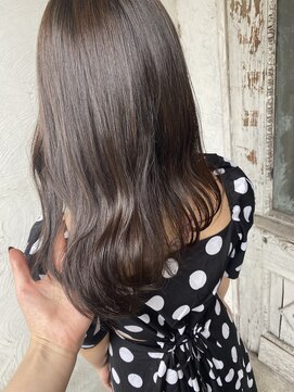 ロイジー(roijir) 【表参道　roijir】ブリーチなし×ミルクティーベージュ