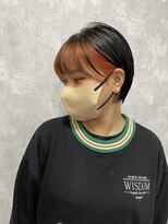 シールドヘアー 沖縄 新都心(C'LD Hair)&nbsp;【 C’LD 】お客様スタイル_フェイスフレーミングと丸みショート