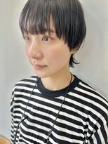 ヘアー アイス 御器所本店(HAIR ICI) 20代30代大人ショートボブｘ小顔ウルフカット丸みショート