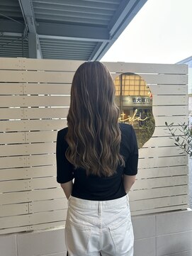 シダ(sida) ベース明るめコントラストハイライト！