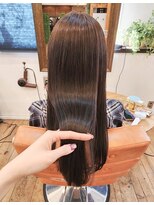 エルムトウキョウ(ELM Tokyo)&nbsp;髪質改善☆白髪染めと縮毛矯正をしててもツヤ髪に☆