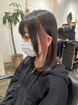 ヴィップルーム(viproom) カール/セミディ/シアーカラー/姫カット/ダークアッシュ