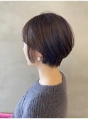前髪ありショート20代30代40代