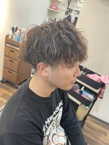 ヘアープロポーザー ラグ(hair proposer Leggu)&nbsp;縦落ちツイスパマッシュ