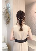 パーティーヘアセット 124