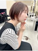 小顔マッシュショート（20代/30代/ショート/ボブ/髪質改善）N57