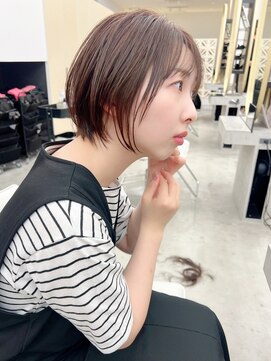 ノエ ナゴヤ(NOE NAGOYA) 小顔マッシュショート（20代/30代/ショート/ボブ/髪質改善）N57