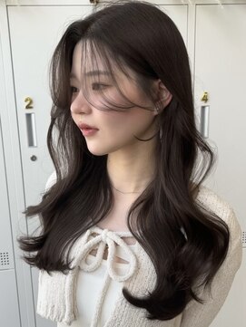 ユニ 原宿(uni) #42/前髪/アンブレラカラー/こなれミディ/イメチェン/ウェーブパ