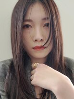 ケーツー心斎橋 クイーンズガーデン バイ ケーツー(K two QUEEN'S GARDEN by K two) ロングヘア*レイヤーカット*フェイスレイヤー*センターパート