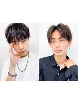 メンズパーマなら【EARTH】にお任せ。扱いやすさが違うと好評のツイスパで毎日のスタイル作りも楽々