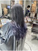 【Feria松山】ラベンダーグラデーション/グラデーションカラー