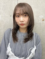 ガーデン 渋谷(GARDEN)&nbsp;ミディアムレイヤー/レイヤーカット/顔まわりカット/イメチェン