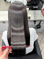 シンシア 新宿(CYNTHIA)&nbsp;【CYNTHIA/MAKOTO】髪質改善/髪質改善縮毛矯正/ブルーブラック