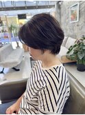 大人ショートボブ