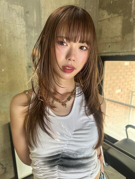 サイン 表参道(SIGN) 20代30代トレンドなレイヤーカットハッシュカットレイヤーボブ