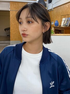 ハニーシブヤ(HONEY shibuya) ヘイリーボブ/タッセルボブ/チャコールグレー/ハッシュボブ1