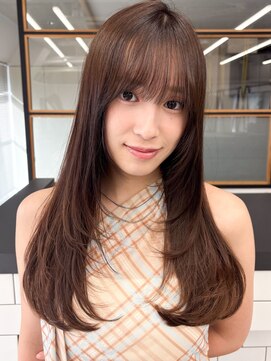 ソア 渋谷(soar) 20代レイヤーカット◎韓国風くびれ小顔ヨシンモリ艶髪秋冬カラー