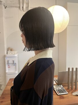 ライン(LINE) ボブ/切りっぱなし