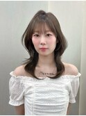 ◯ オリーブグレー/韓国/レイヤーカット/髪質改善/縮毛矯正/札幌