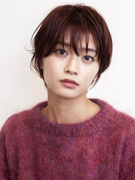 ボタニカ(Botanica) チェリーレッド ショートカット2 /前髪あり