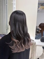 アライブ ハラジュク(ALIVE harajuku)&nbsp;ブリーチインナーバレイヤージュグラデーションカラー夕貴